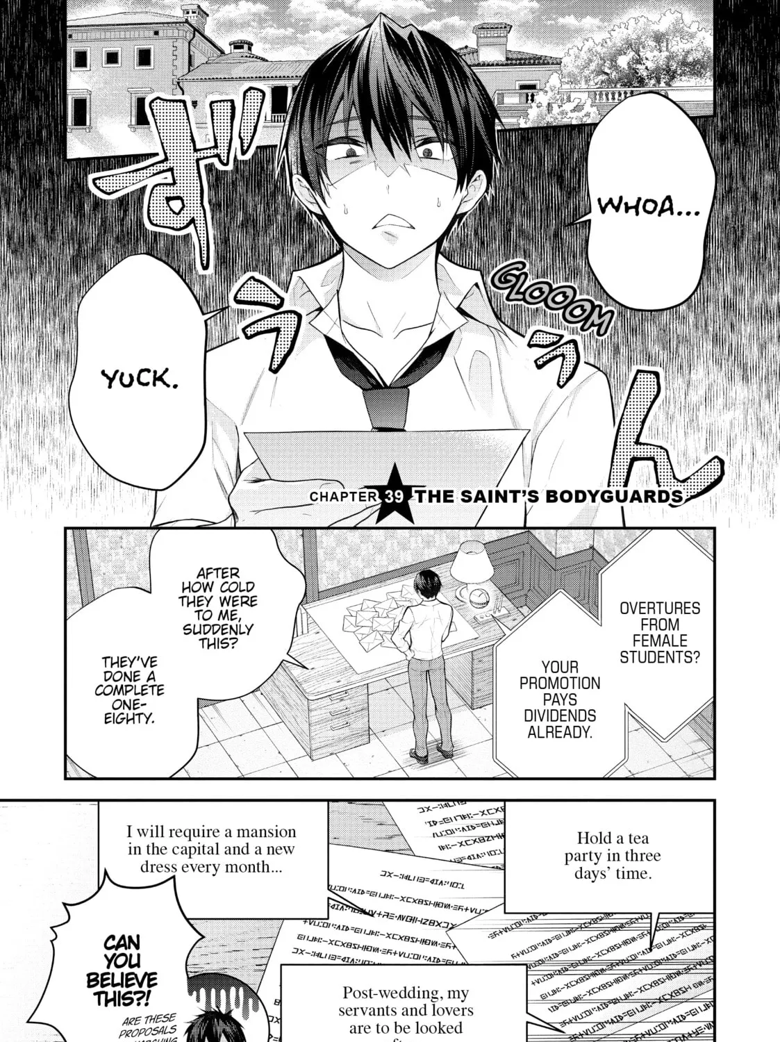 Trapped in a Dating Sim: The World of Otome Games is Tough for Mobs Chapter 39 page 1 - 