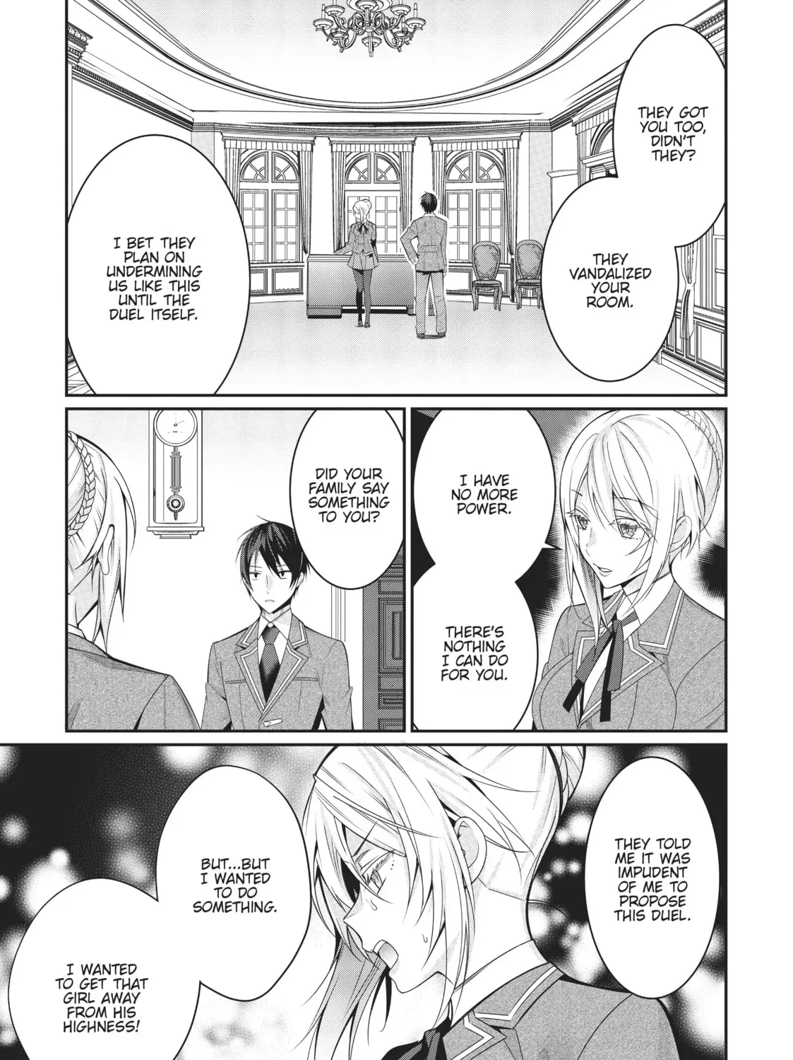 Trapped in a Dating Sim: The World of Otome Games is Tough for Mobs Chapter 46.3 page 33 - 