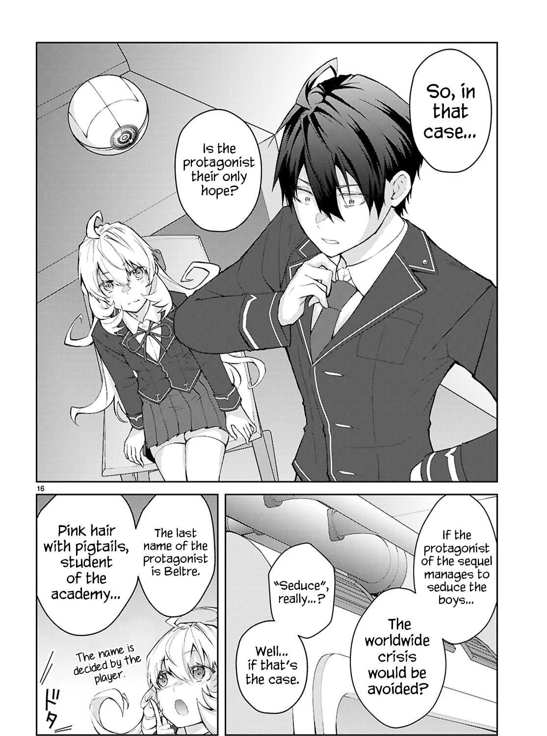 Trapped in a Dating Sim: The World of Otome Games is Tough for Mobs Chapter 69 page 38 - 