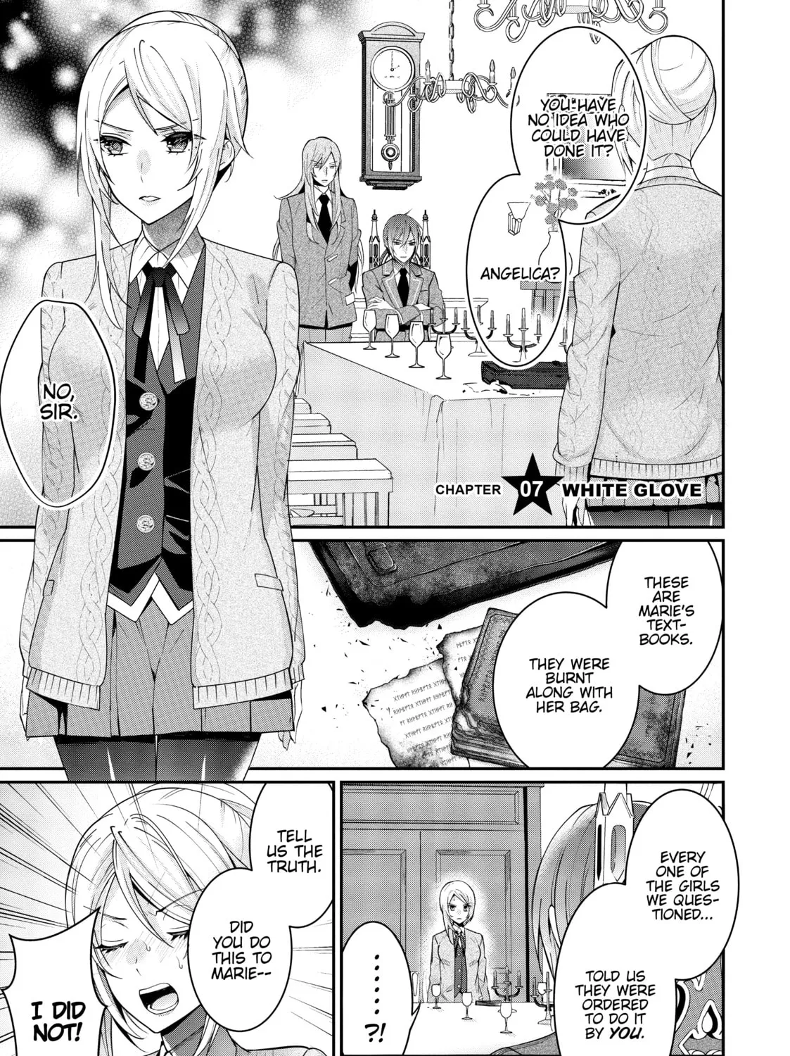 Trapped in a Dating Sim: The World of Otome Games is Tough for Mobs Chapter 7 page 1 - 