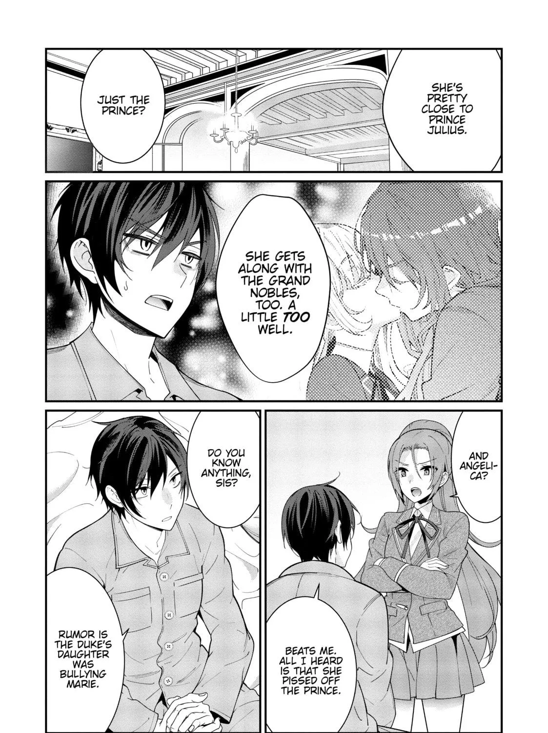 Trapped in a Dating Sim: The World of Otome Games is Tough for Mobs Chapter 7 page 35 - 