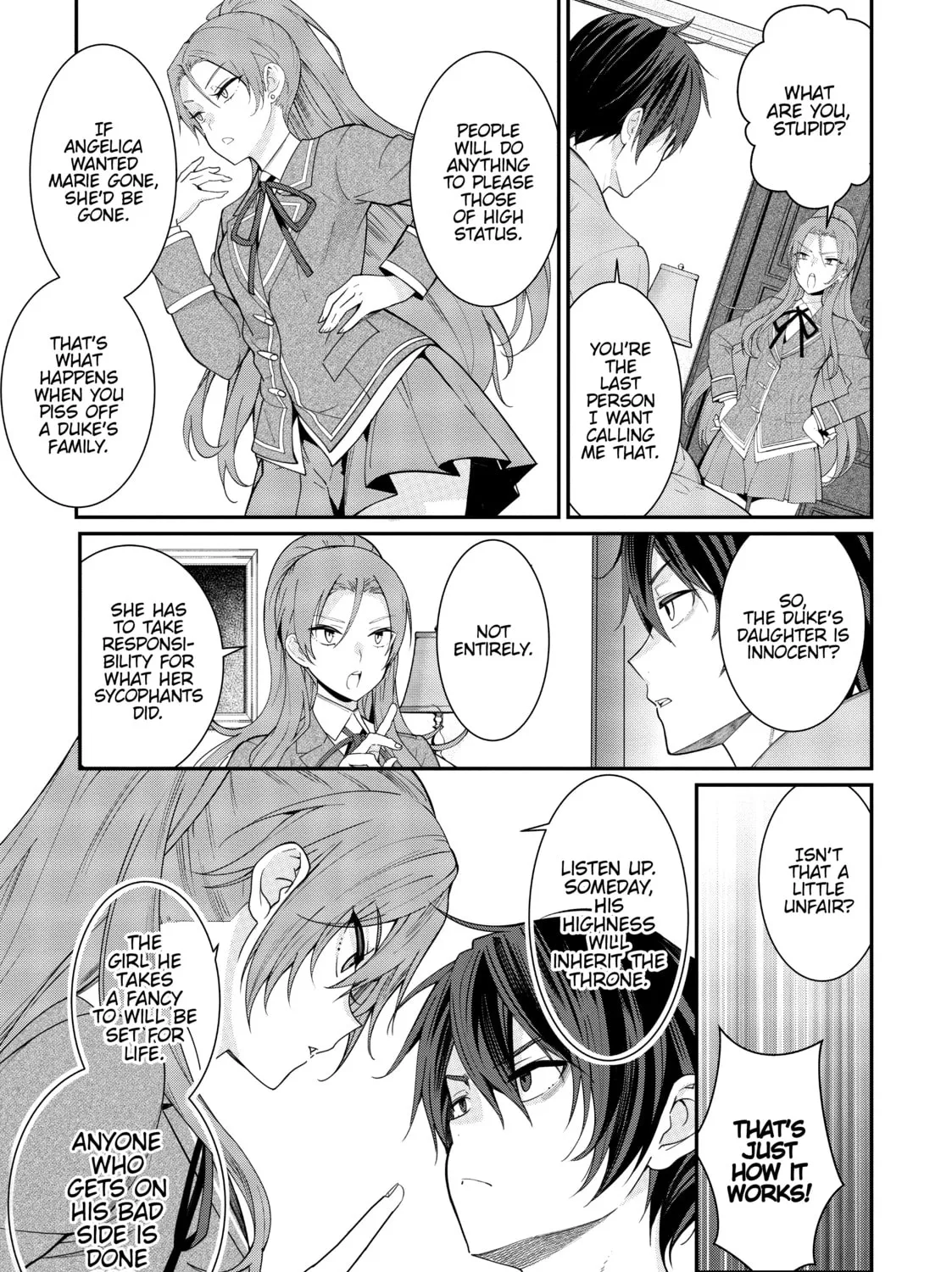 Trapped in a Dating Sim: The World of Otome Games is Tough for Mobs Chapter 7 page 37 - 