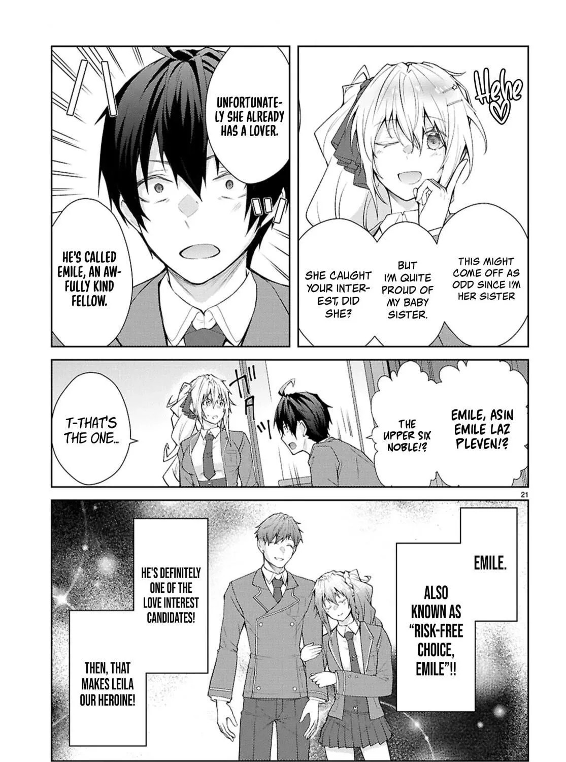 Trapped in a Dating Sim: The World of Otome Games is Tough for Mobs Chapter 70 page 41 - 