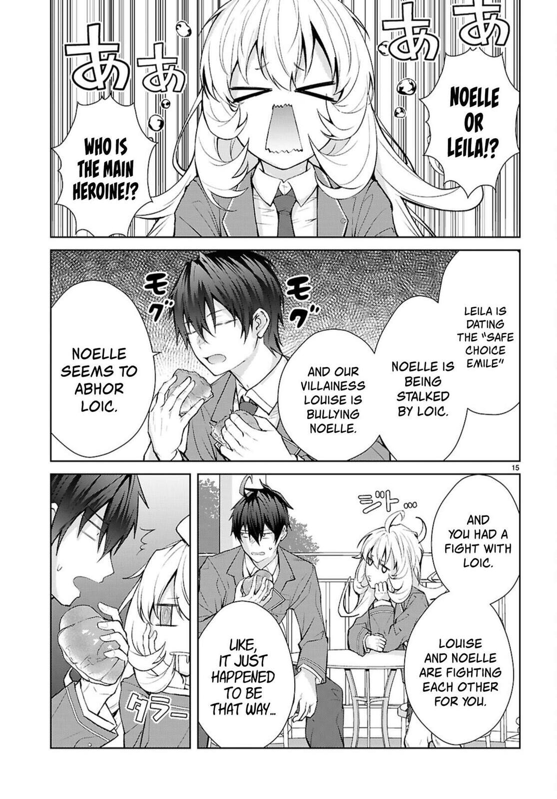 Trapped in a Dating Sim: The World of Otome Games is Tough for Mobs Chapter 72 page 14 - 