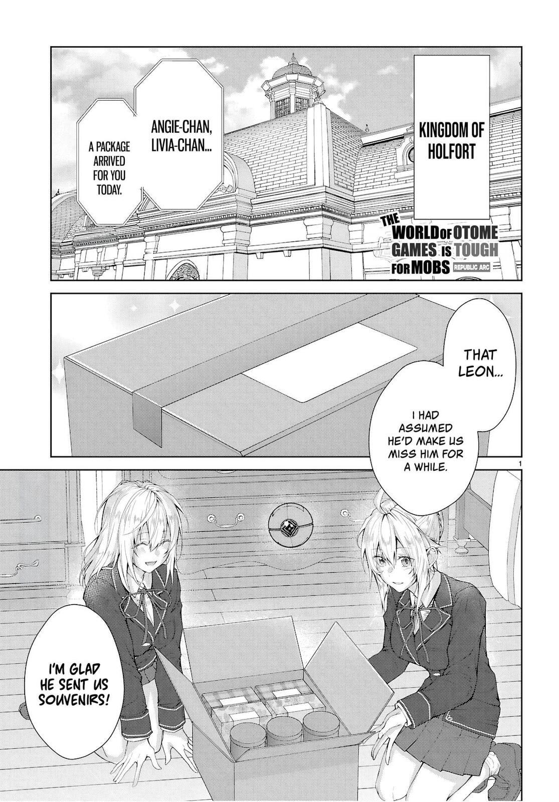Trapped in a Dating Sim: The World of Otome Games is Tough for Mobs Chapter 74 page 1 - 