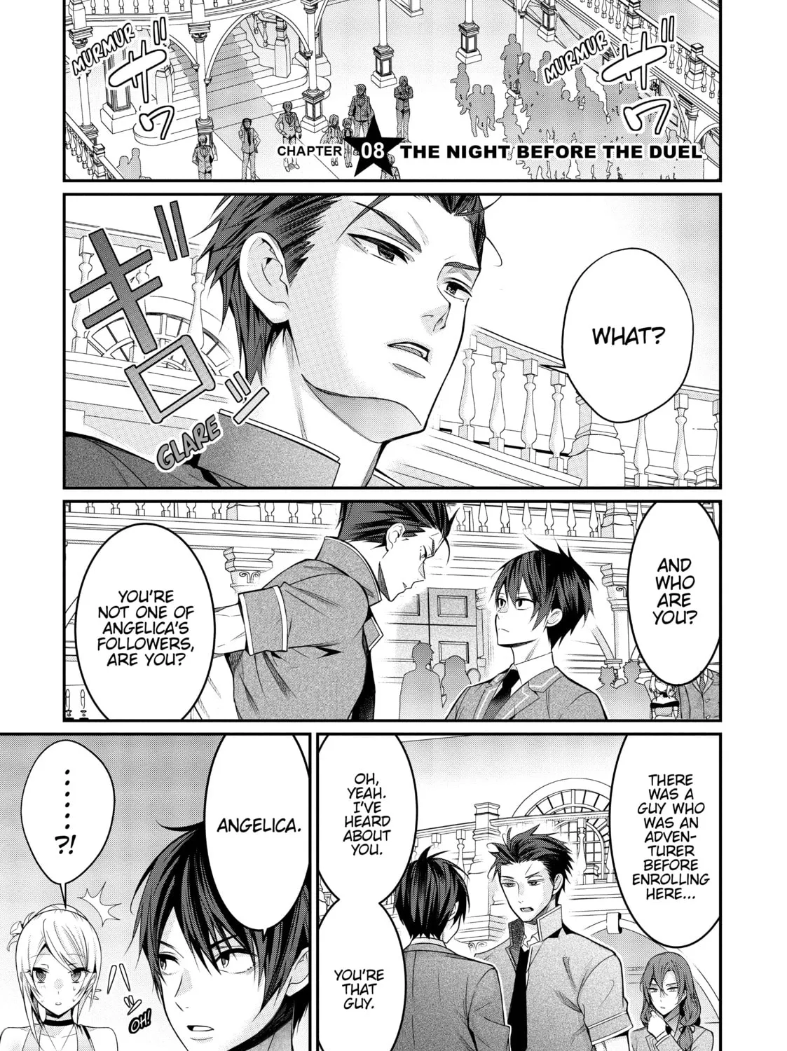 Trapped in a Dating Sim: The World of Otome Games is Tough for Mobs Chapter 8 page 1 - 
