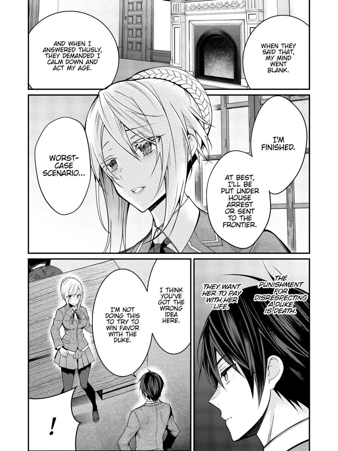 Trapped in a Dating Sim: The World of Otome Games is Tough for Mobs Chapter 8 page 35 - 