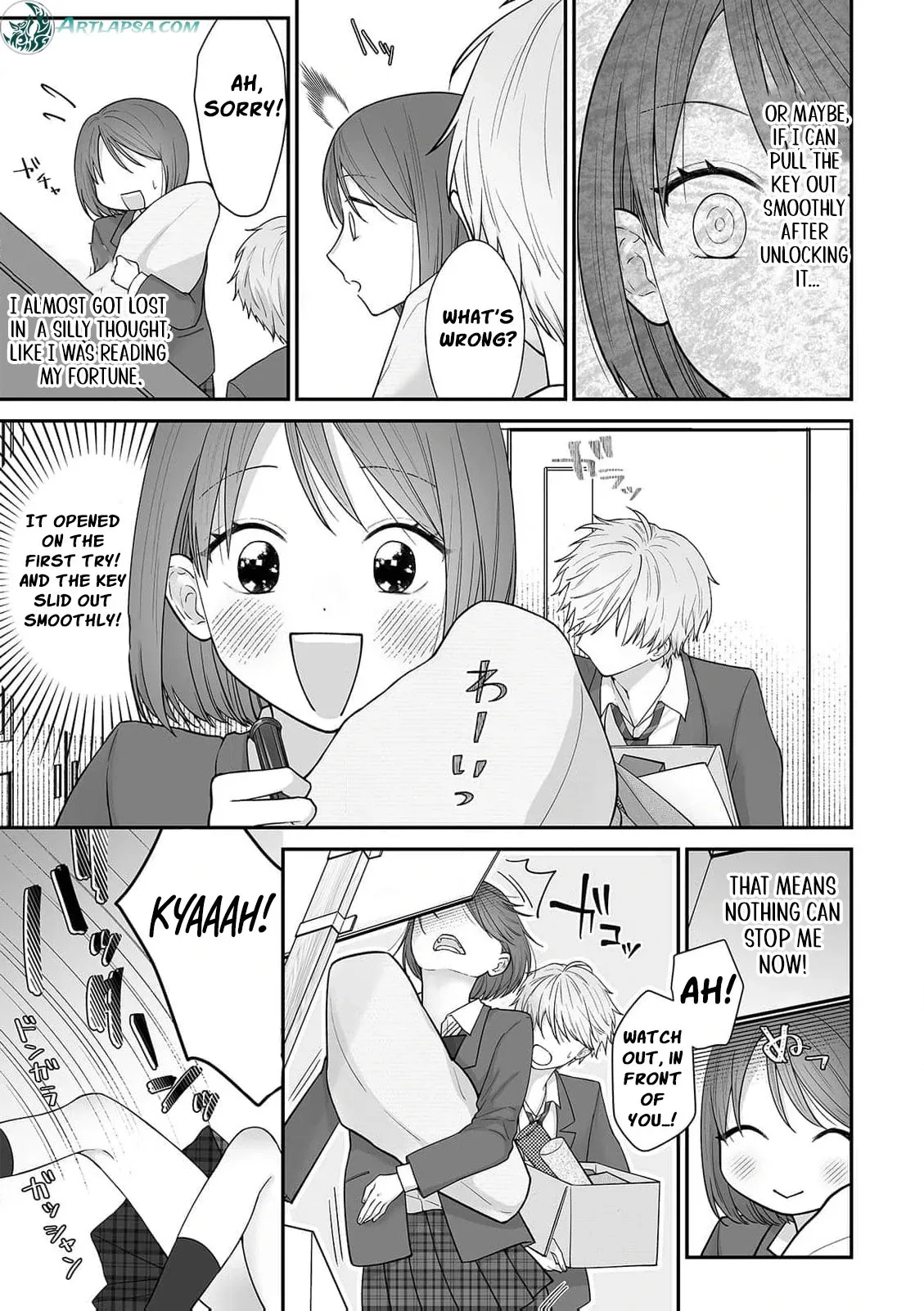 ‏trapped in the boys’ locker room a clumsy jk’s close encounter with a popular guy Chapter 2 page 13 - 