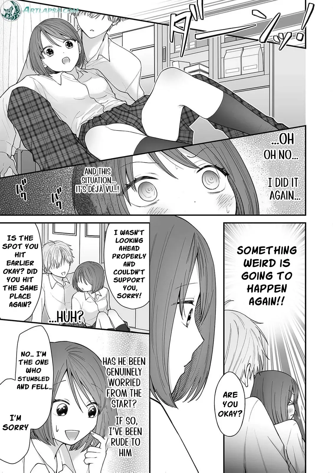 ‏trapped in the boys’ locker room a clumsy jk’s close encounter with a popular guy Chapter 3 page 11 - 
