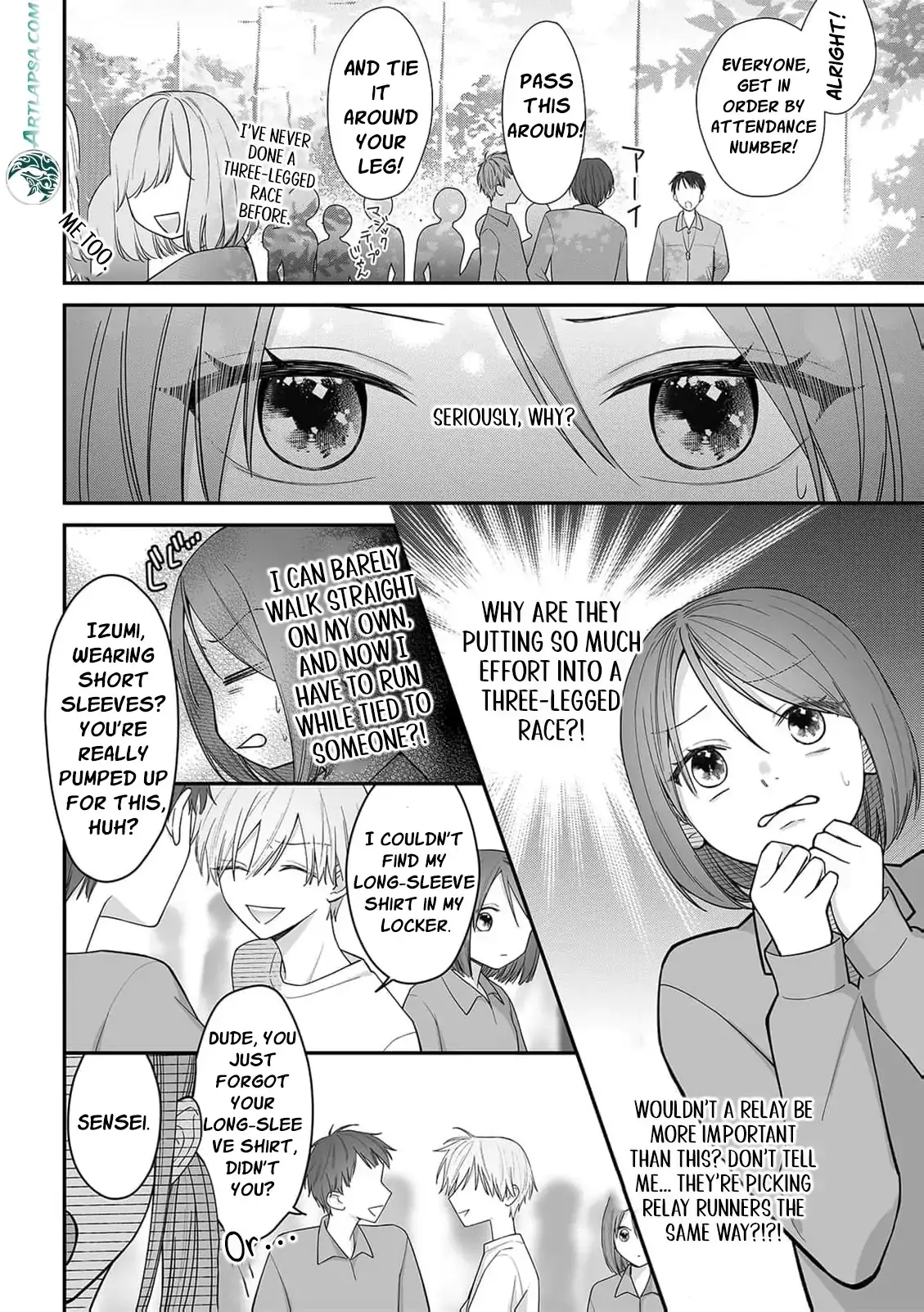 ‏trapped in the boys’ locker room a clumsy jk’s close encounter with a popular guy Chapter 5 page 12 - 