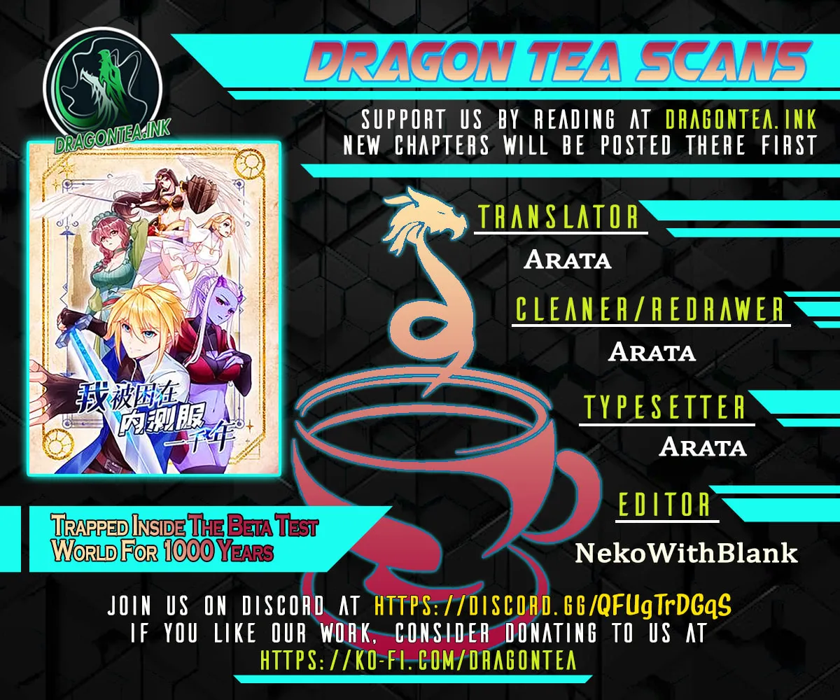 Trapped Inside the Beta Test World for 1000 Years Chapter 1 page 1 - 