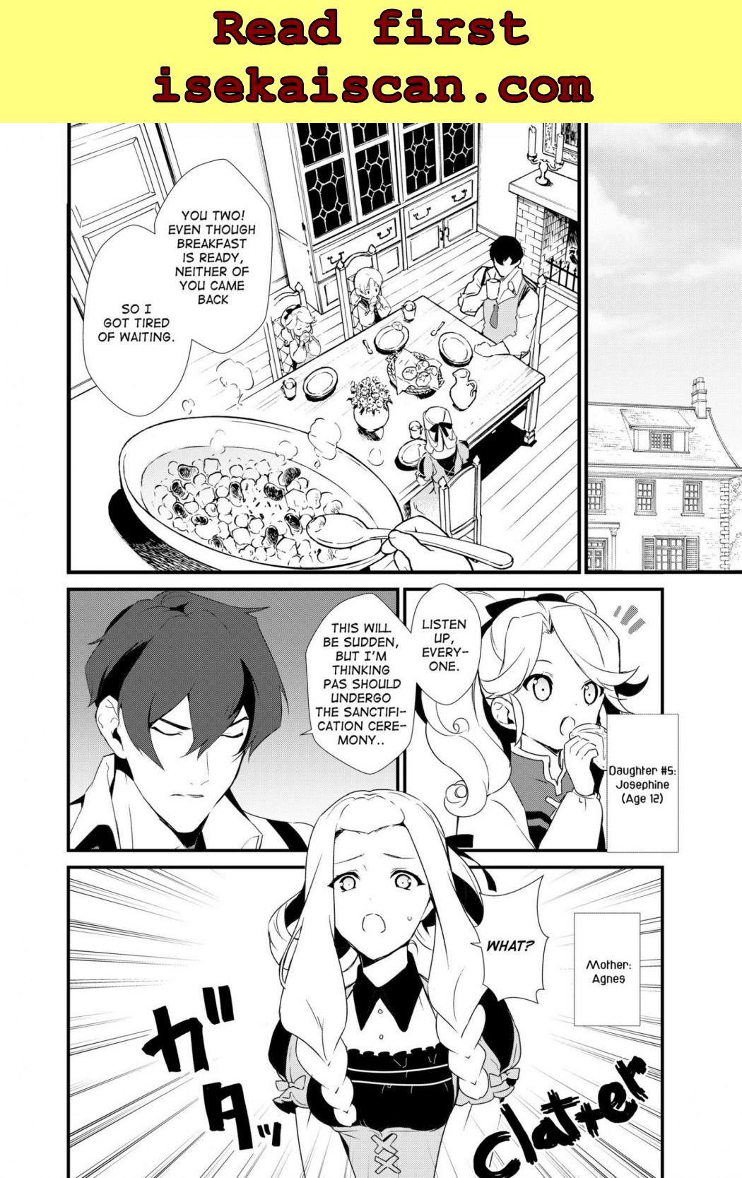 Treat of Reincarnation: The Advent of the Almighty Pastry Chef Chapter 1.2 page 1 - 