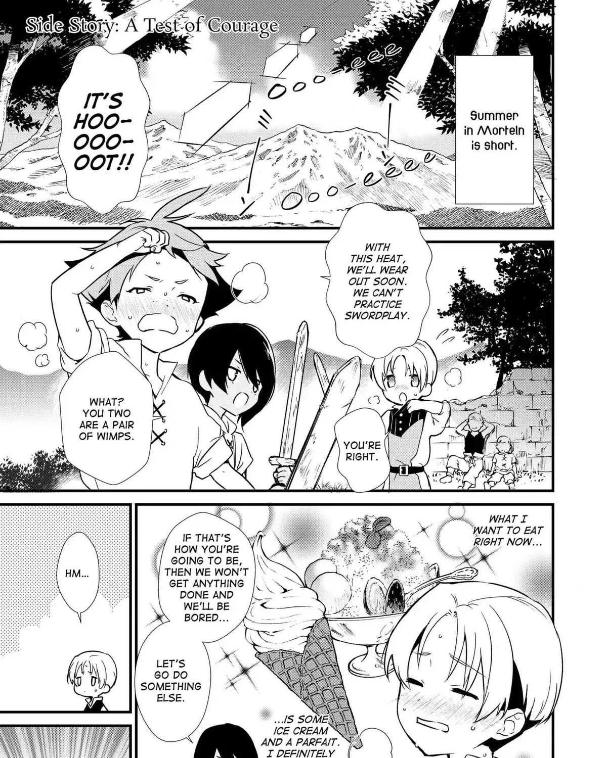 Treat of Reincarnation: The Advent of the Almighty Pastry Chef Chapter 1.5 page 1 - 