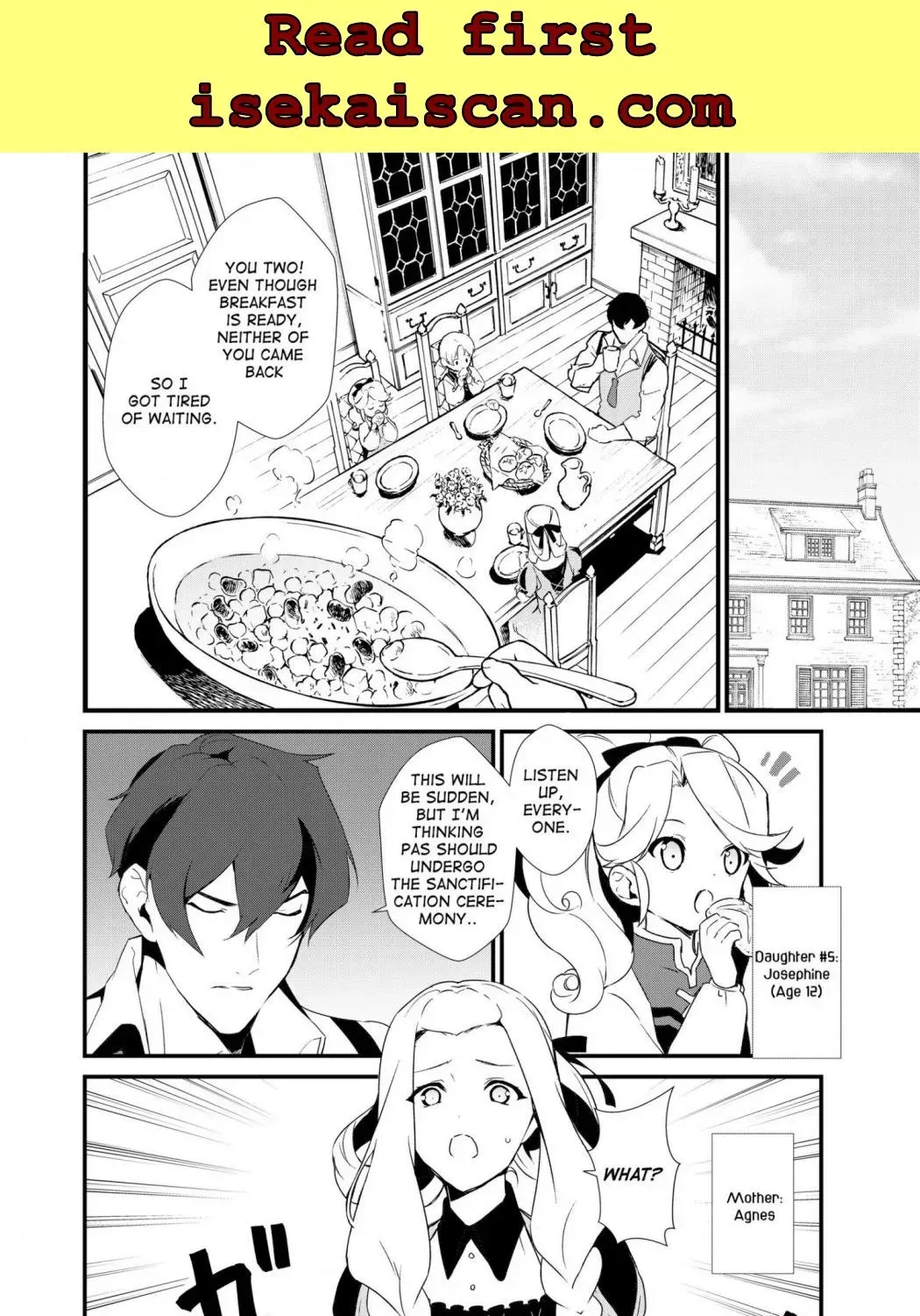 Treat of Reincarnation: The Advent of the Almighty Pastry Chef Chapter 1.8 page 1 - 