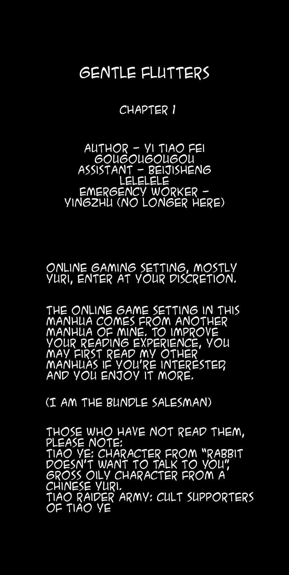 Tremble Chapter 1 page 1 - 