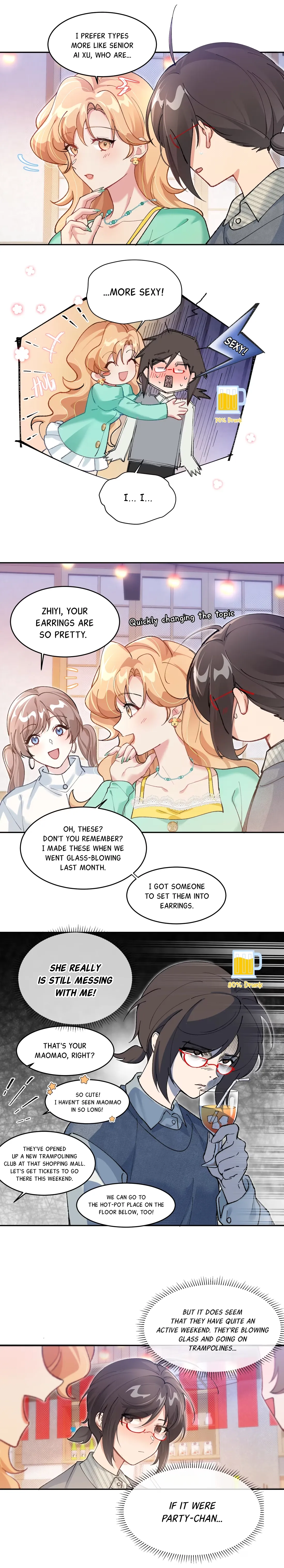 "Trembling" as I Escape from You Chapter 3 page 7 - 