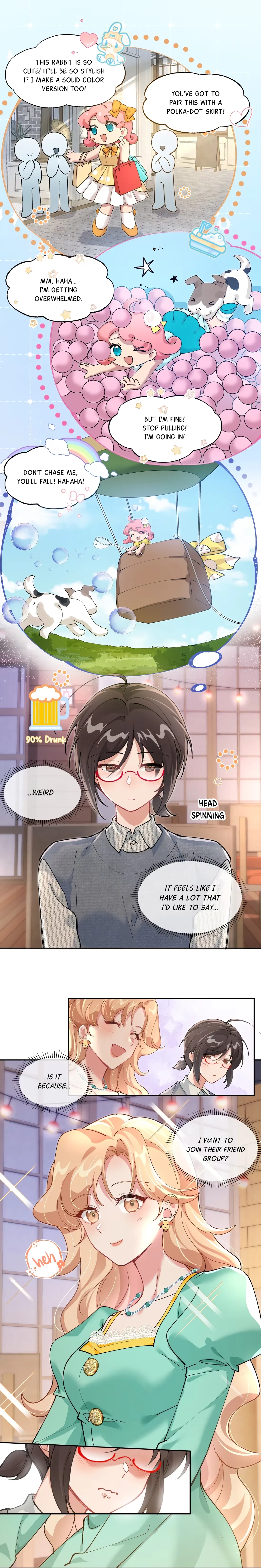 "Trembling" as I Escape from You Chapter 3 page 8 - 