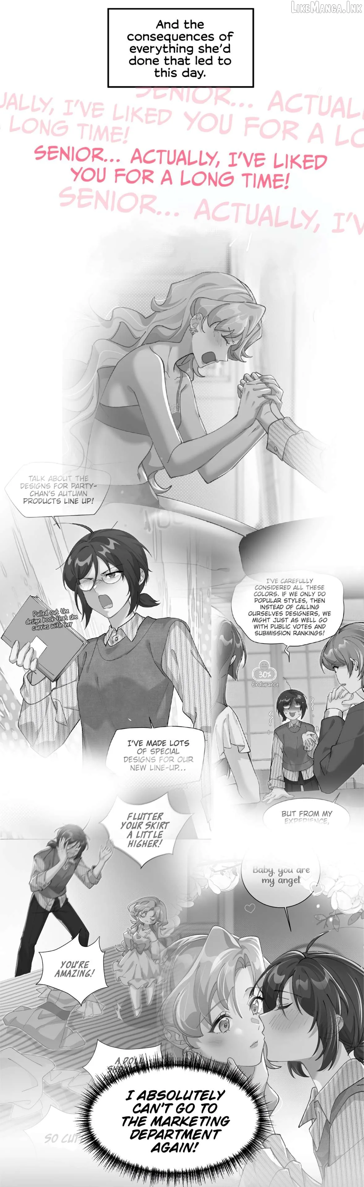 "Trembling" as I Escape from You Chapter 4 page 37 - 