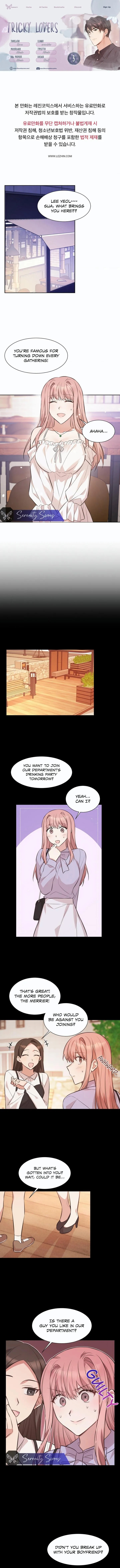 Tricky Lovers Chapter 3 page 1 - 