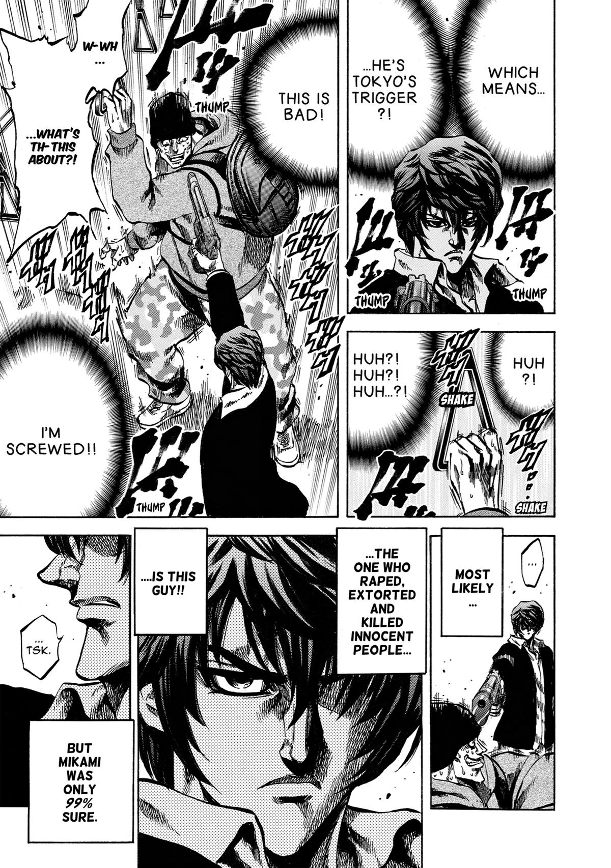 Trigger (TAKEMURA Yuuji) Chapter 36 page 9 - 
