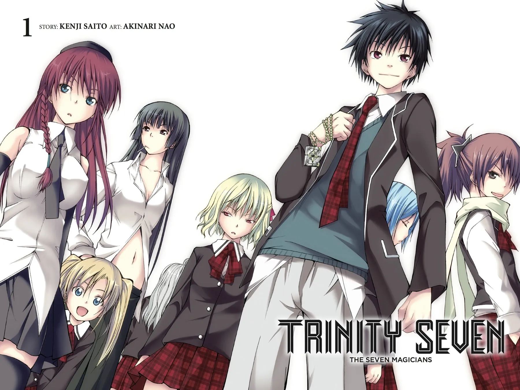 Trinity Seven: The Seven Magicians Chapter 0 page 2 - 