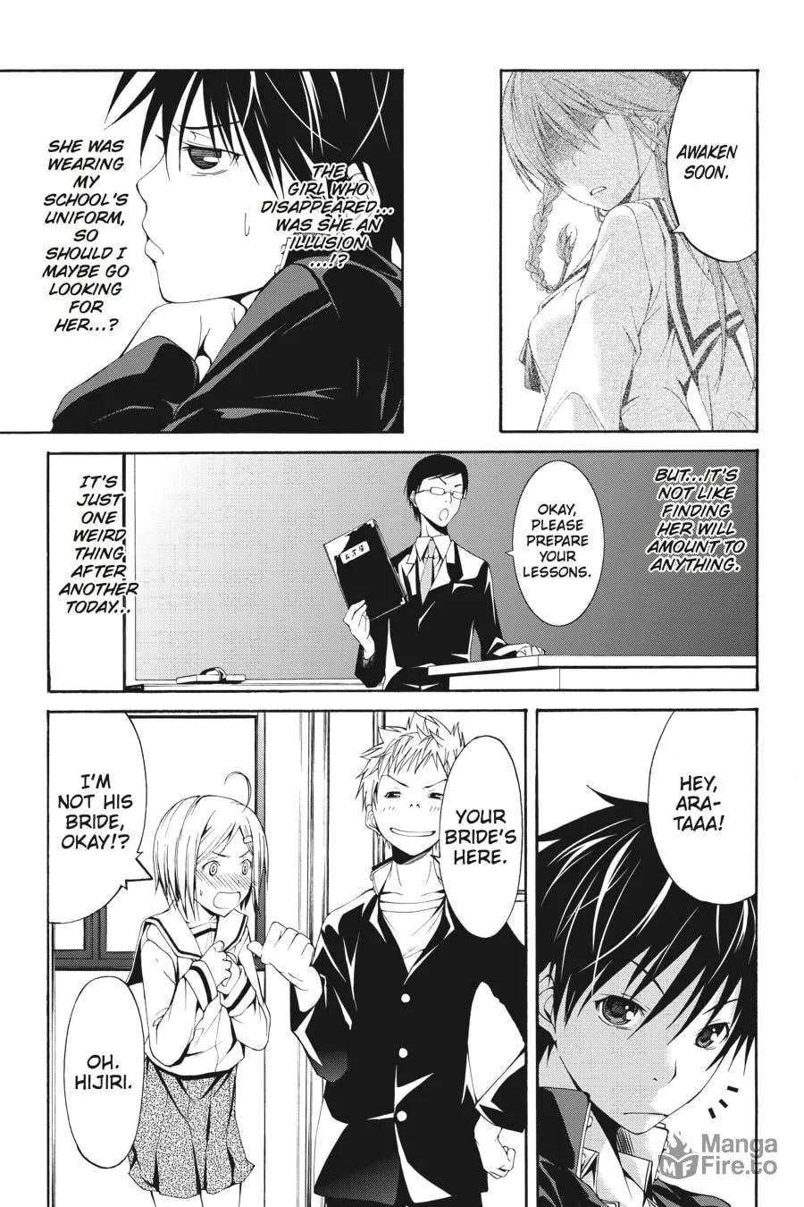 Trinity Seven: The Seven Magicians Chapter 0 page 15 - 
