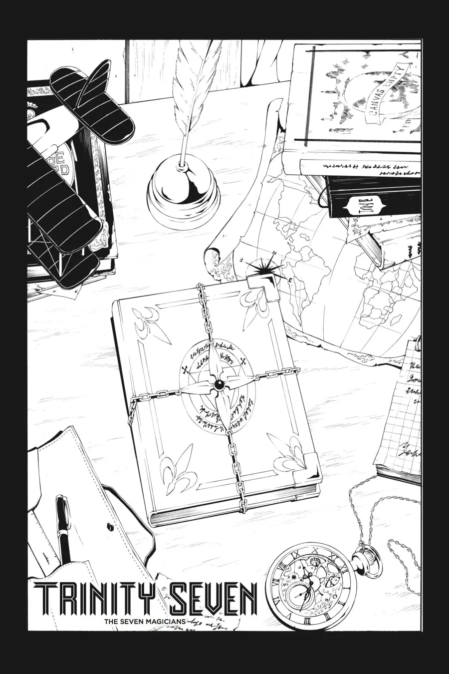 Trinity Seven: The Seven Magicians Chapter 0 page 4 - 