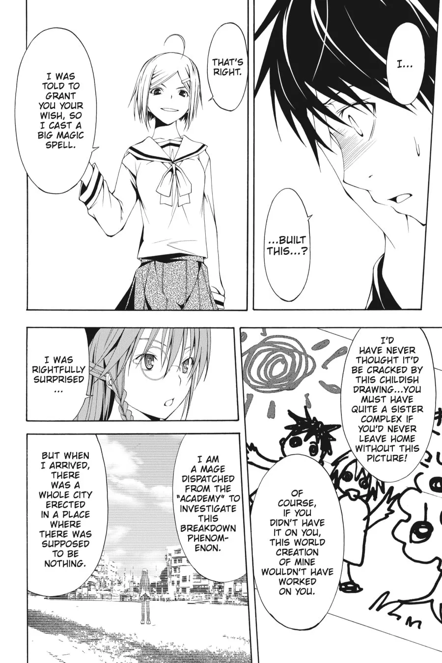 Trinity Seven: The Seven Magicians Chapter 0 page 37 - 