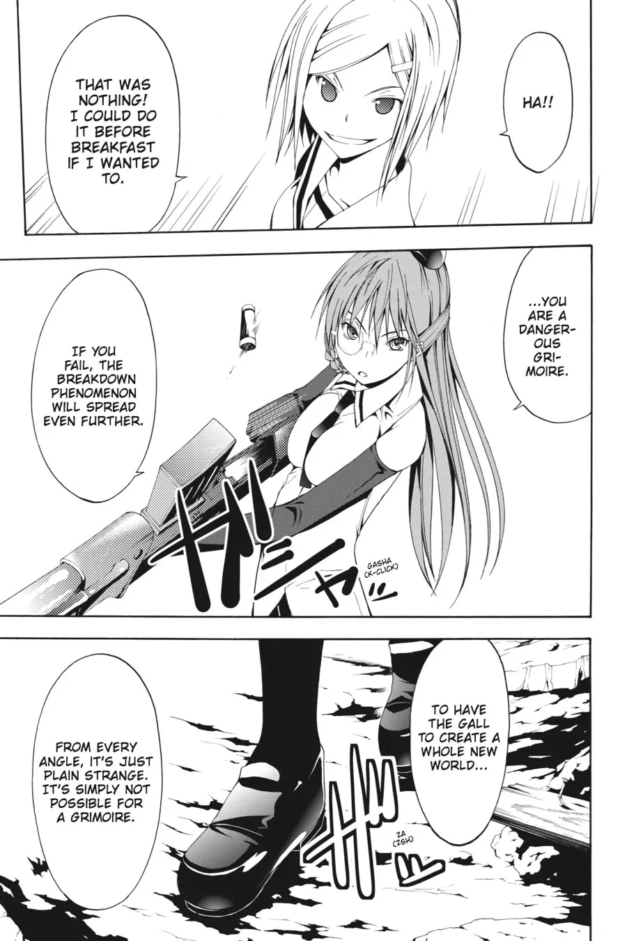 Trinity Seven: The Seven Magicians Chapter 0 page 38 - 
