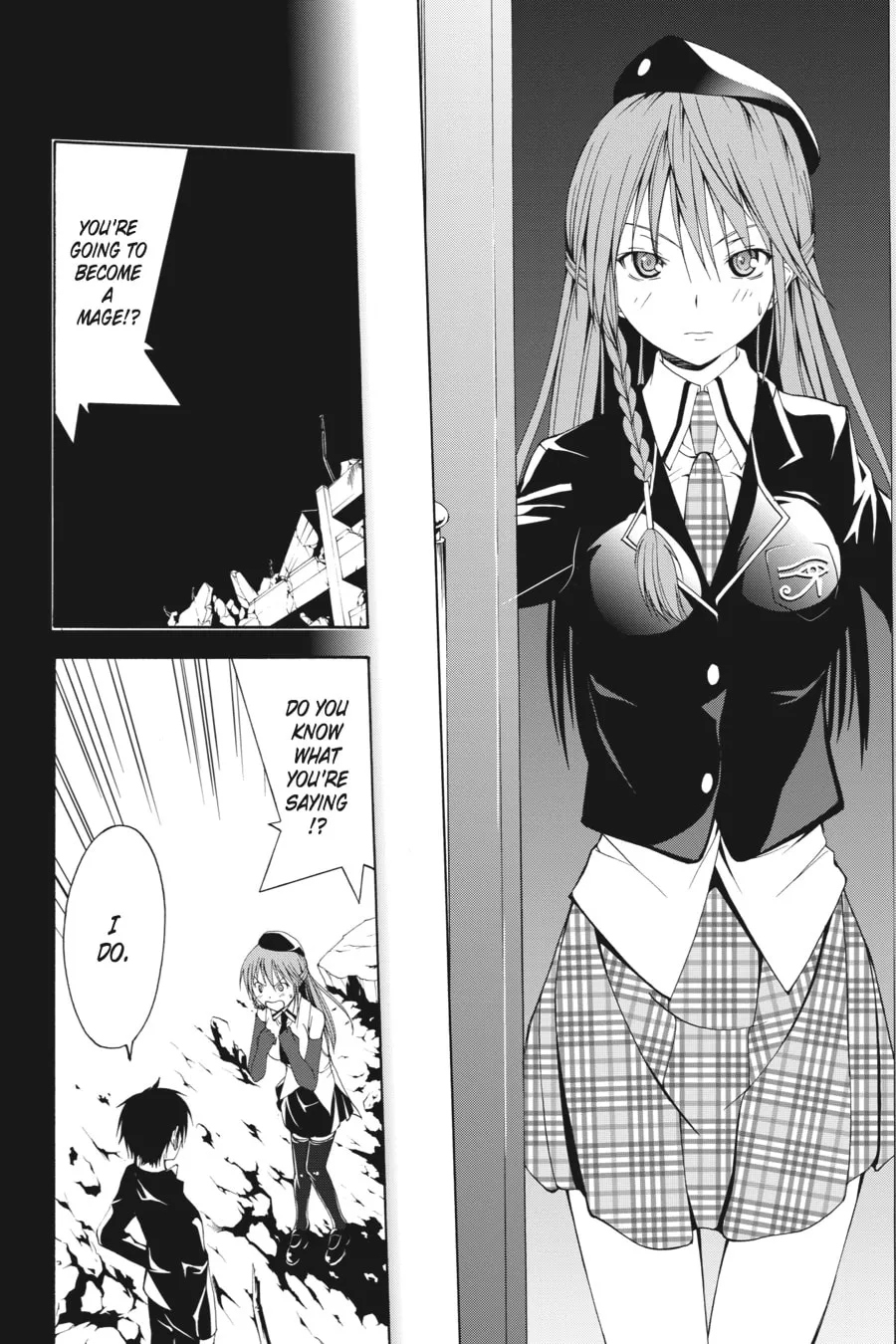 Trinity Seven: The Seven Magicians Chapter 0 page 44 - 