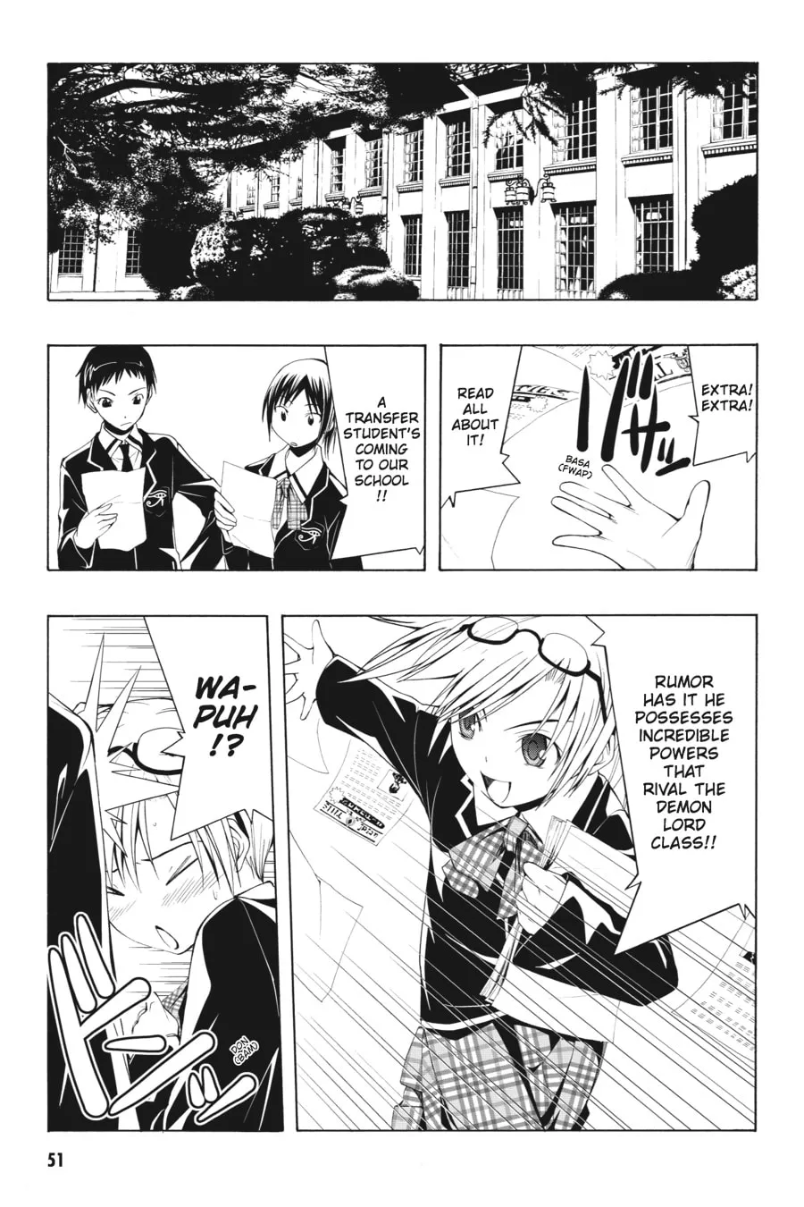 Trinity Seven: The Seven Magicians Chapter 1 page 1 - 