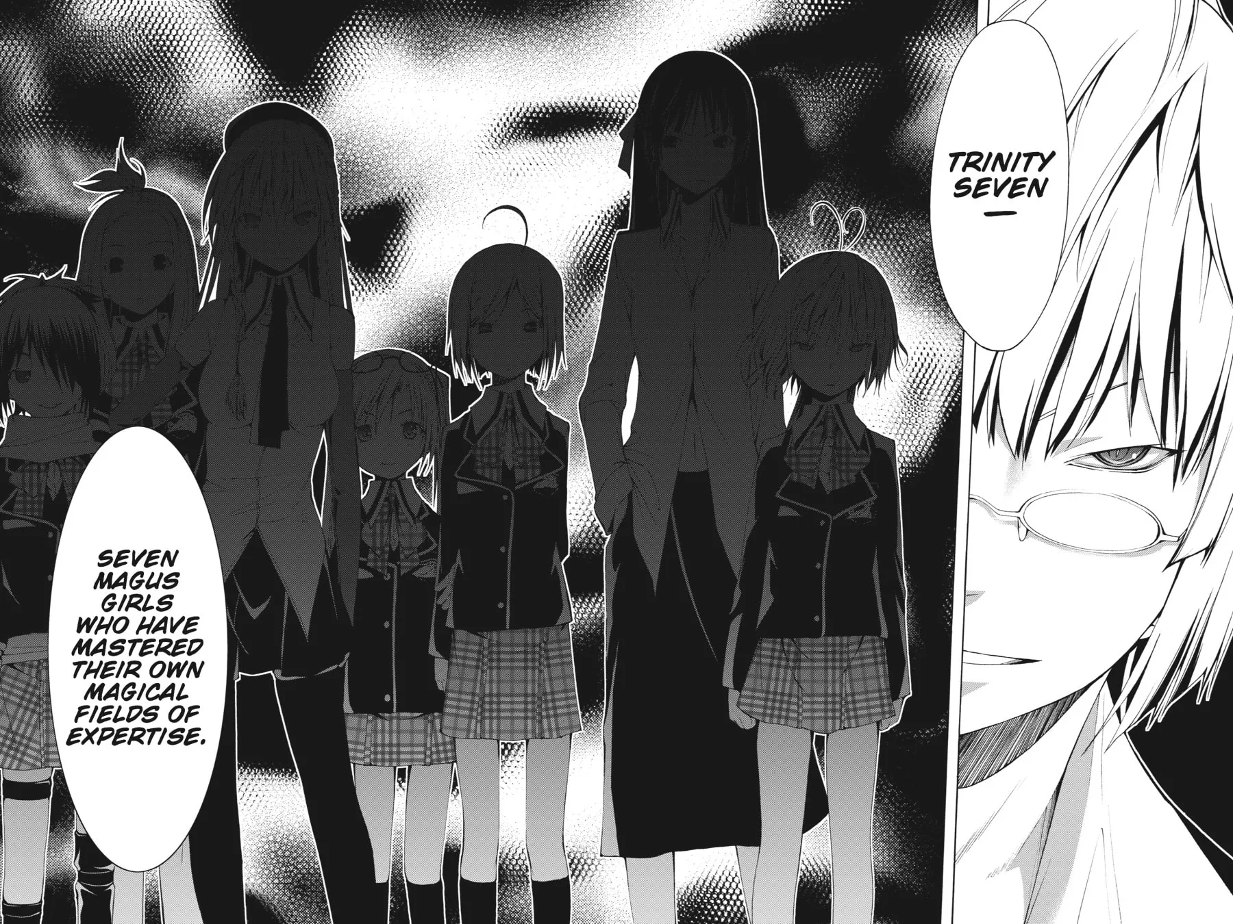 Trinity Seven: The Seven Magicians Chapter 1 page 12 - 