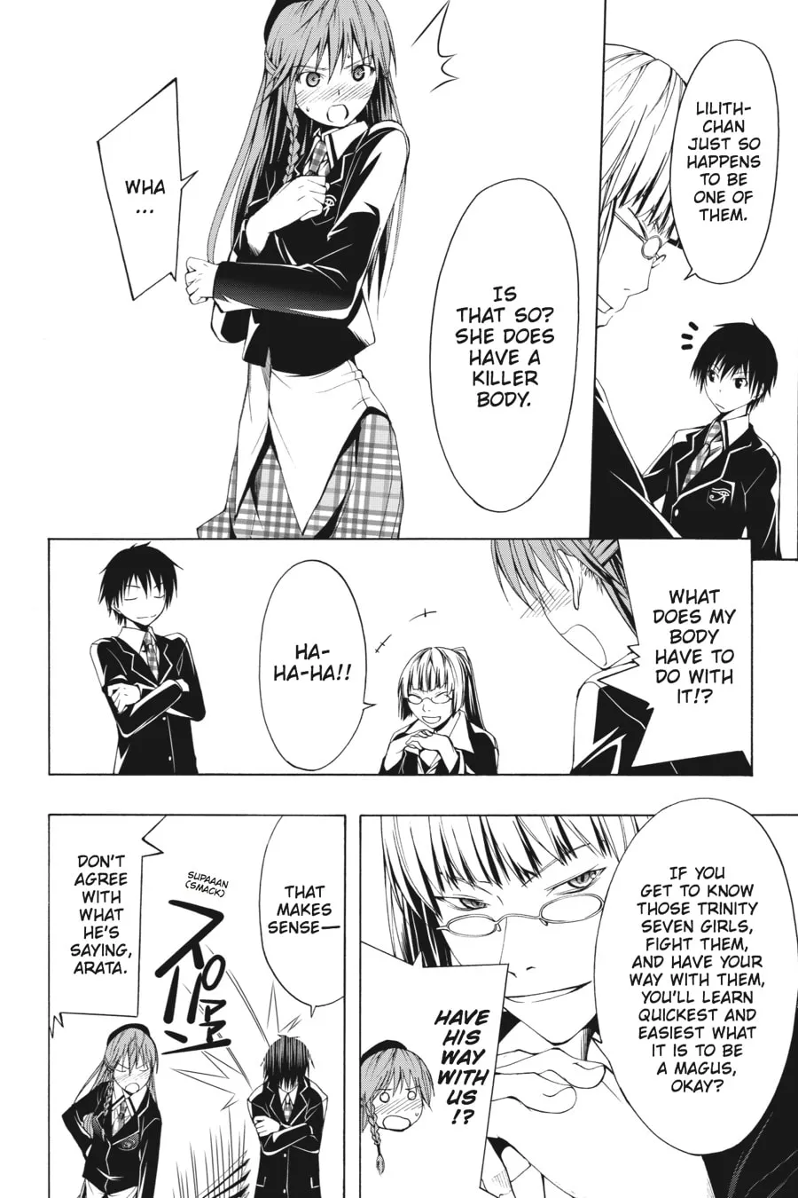 Trinity Seven: The Seven Magicians Chapter 1 page 13 - 