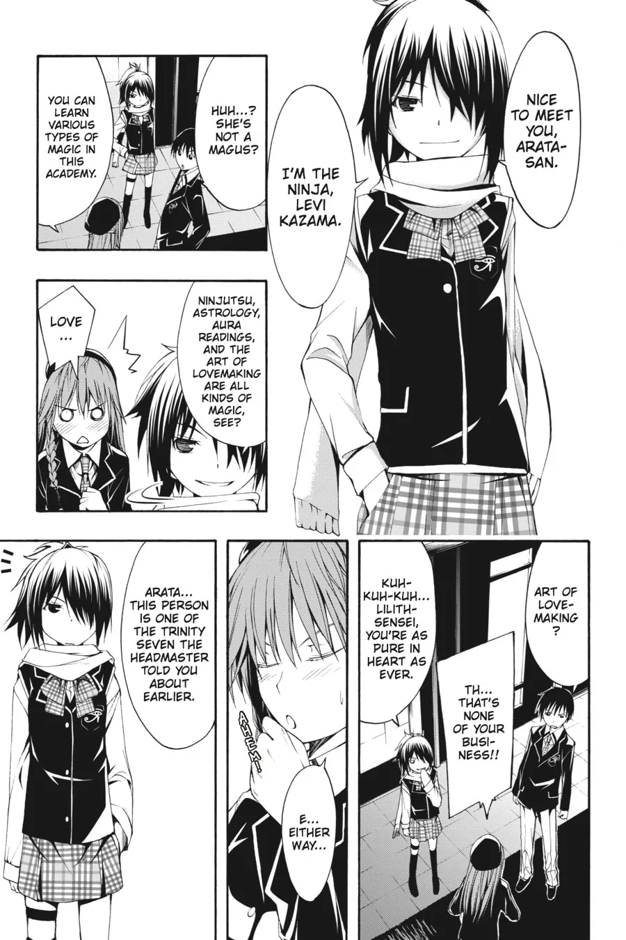 Trinity Seven: The Seven Magicians Chapter 1 page 16 - 