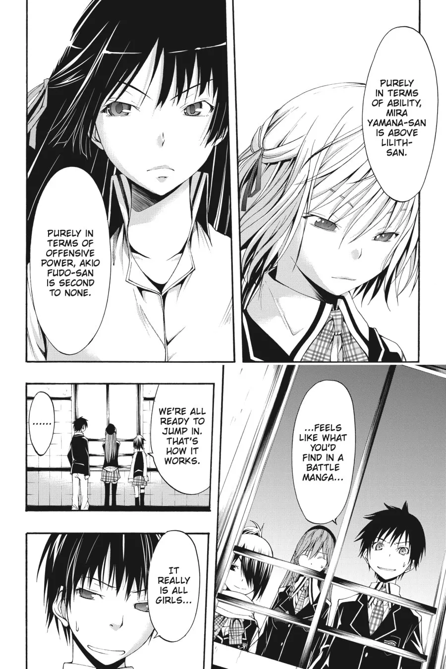 Trinity Seven: The Seven Magicians Chapter 1 page 19 - 