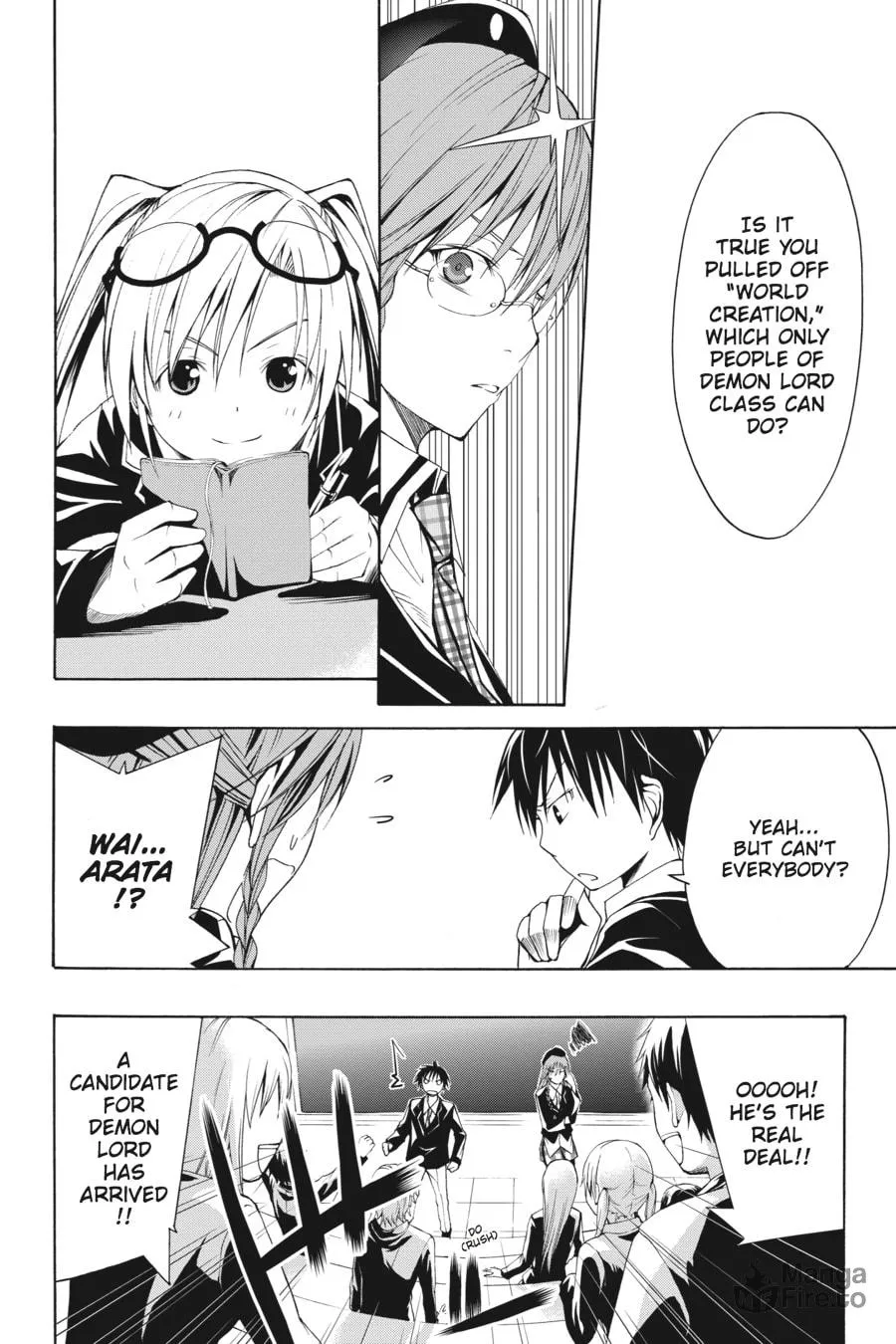 Trinity Seven: The Seven Magicians Chapter 1 page 6 - 