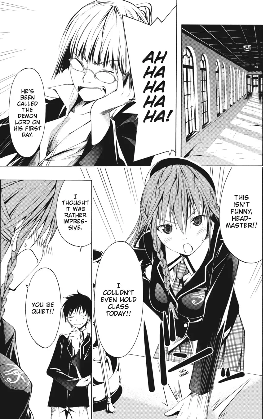 Trinity Seven: The Seven Magicians Chapter 1 page 7 - 