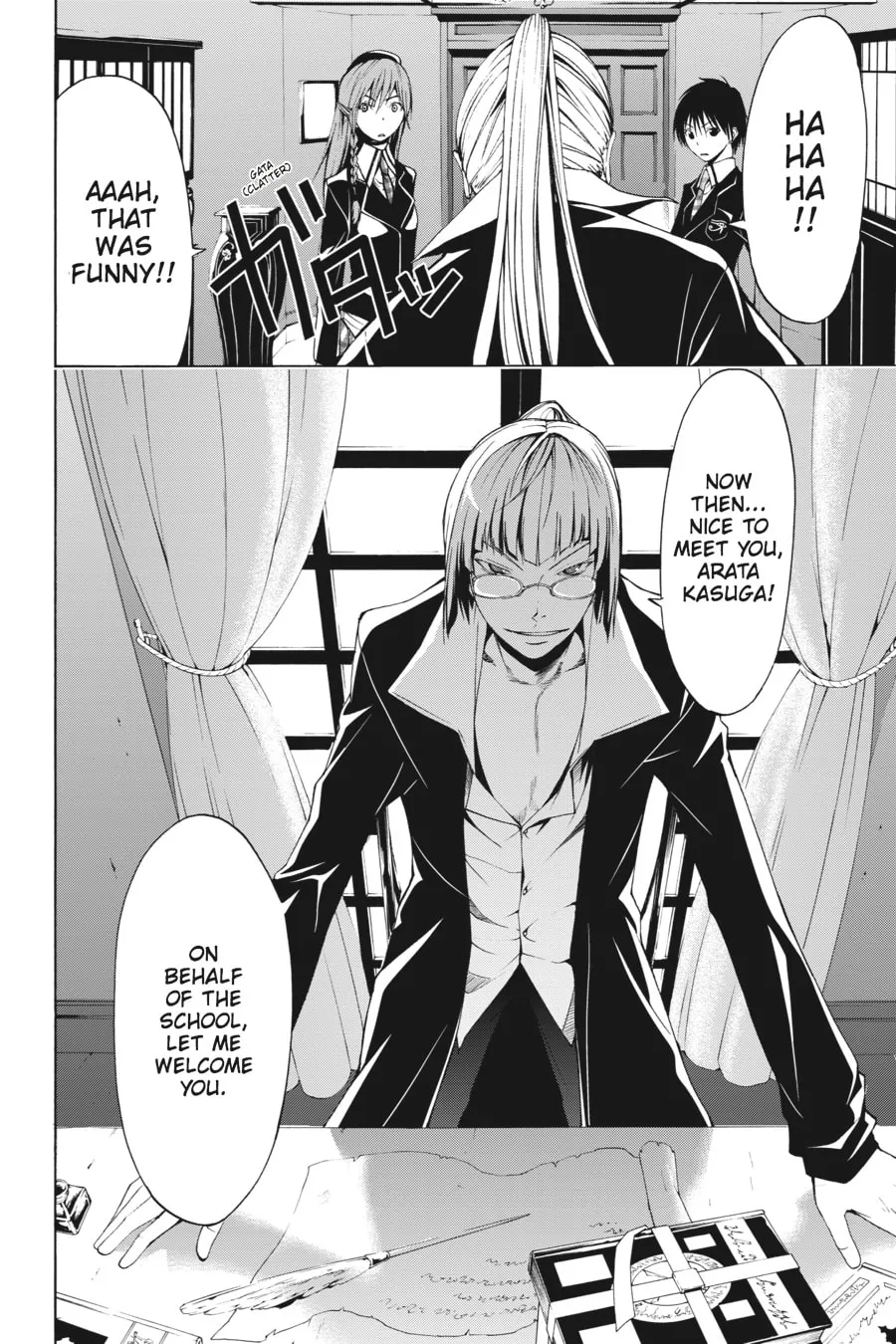 Trinity Seven: The Seven Magicians Chapter 1 page 8 - 