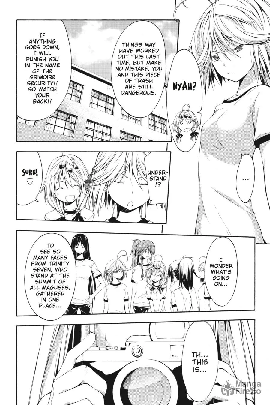 Trinity Seven: The Seven Magicians Chapter 10 page 12 - 