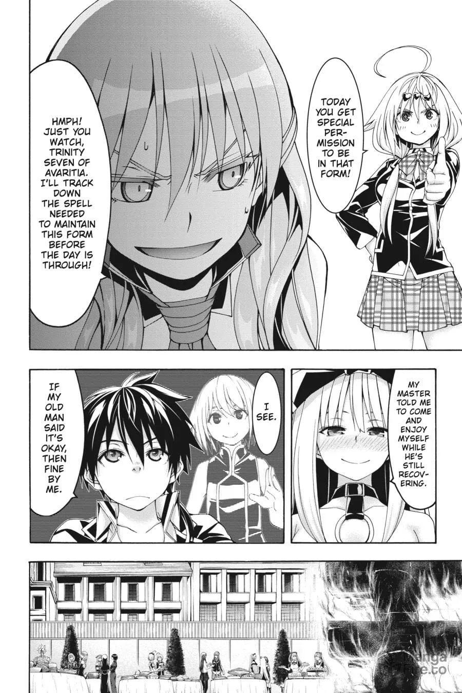 Trinity Seven: The Seven Magicians Chapter 100 page 18 - 