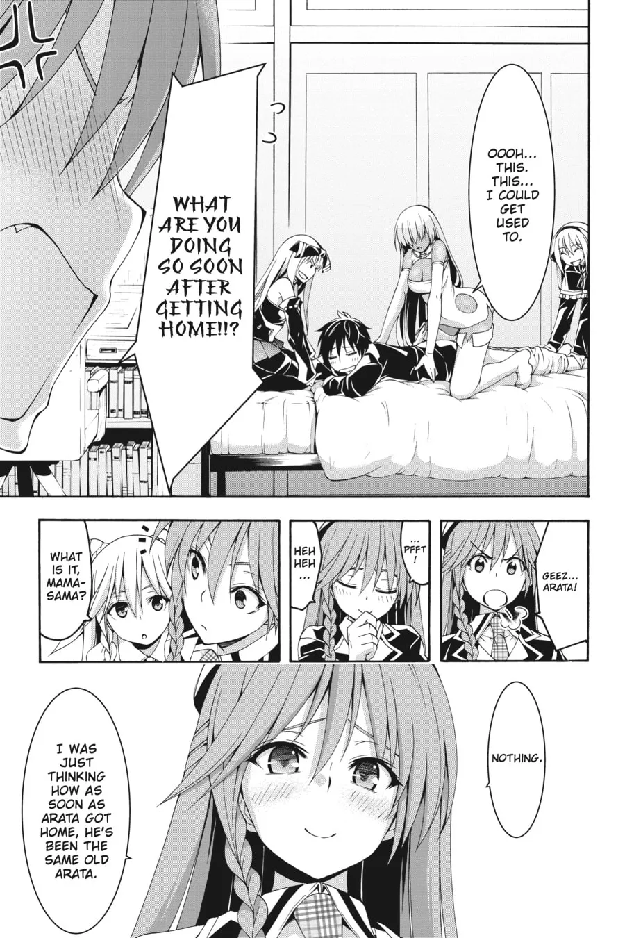 Trinity Seven: The Seven Magicians Chapter 100 page 7 - 