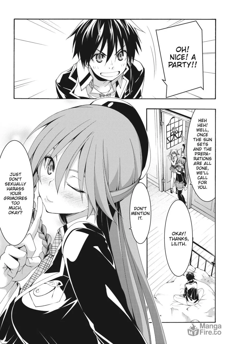 Trinity Seven: The Seven Magicians Chapter 100 page 9 - 