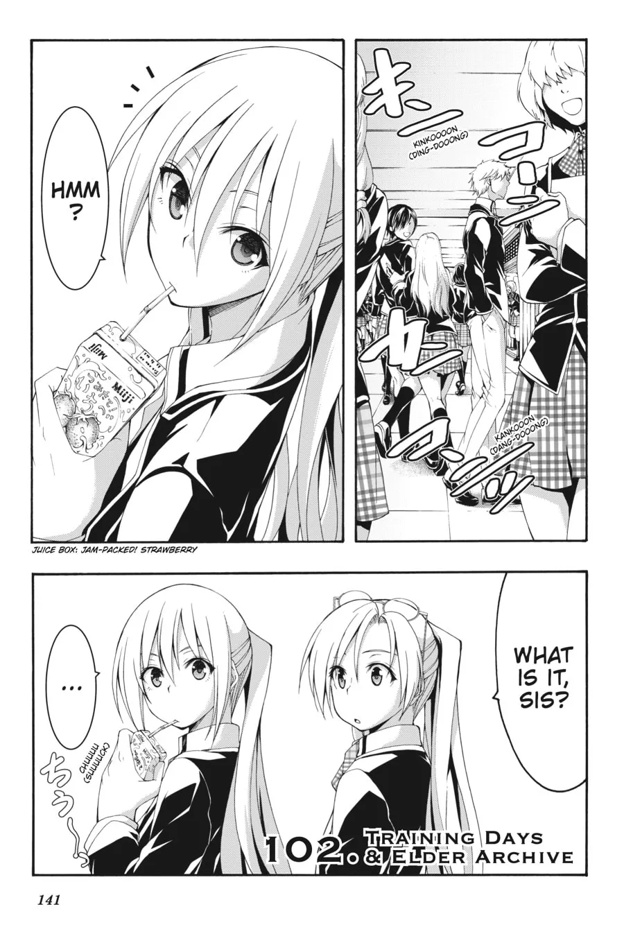 Trinity Seven: The Seven Magicians Chapter 102 page 1 - 
