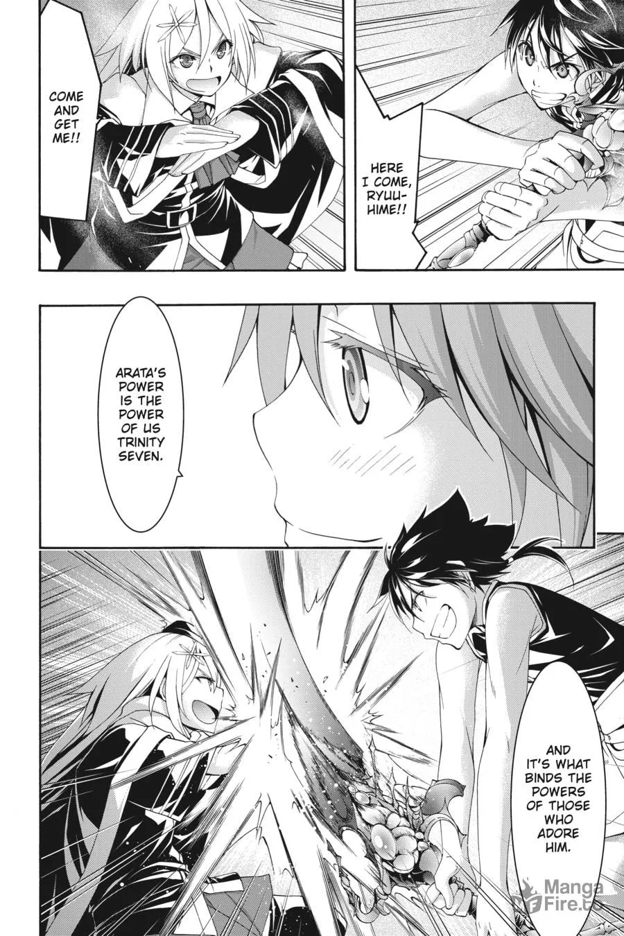 Trinity Seven: The Seven Magicians Chapter 102 page 12 - 