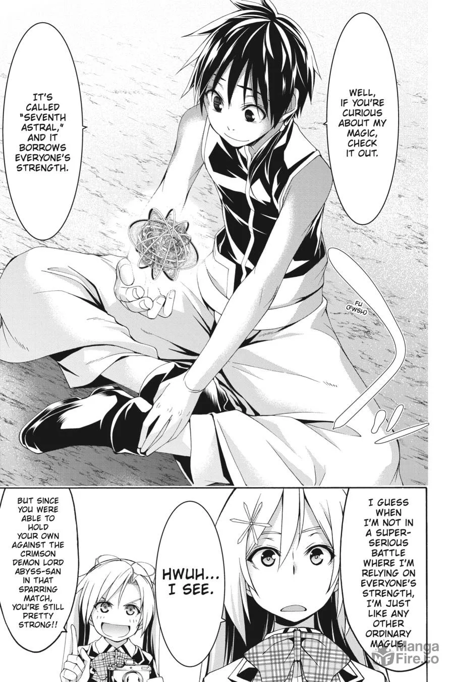 Trinity Seven: The Seven Magicians Chapter 102 page 9 - 