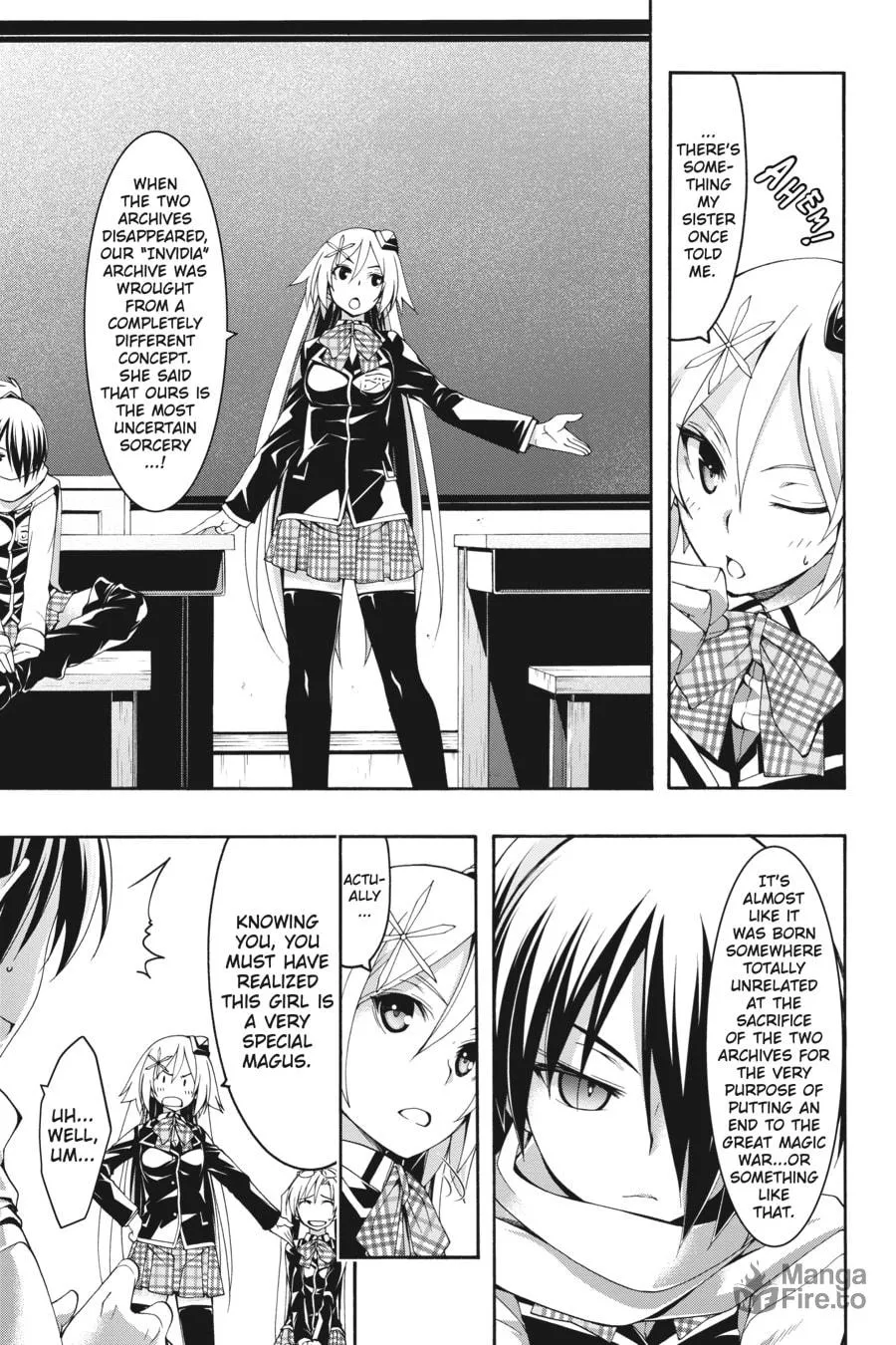 Trinity Seven: The Seven Magicians Chapter 103 page 18 - 
