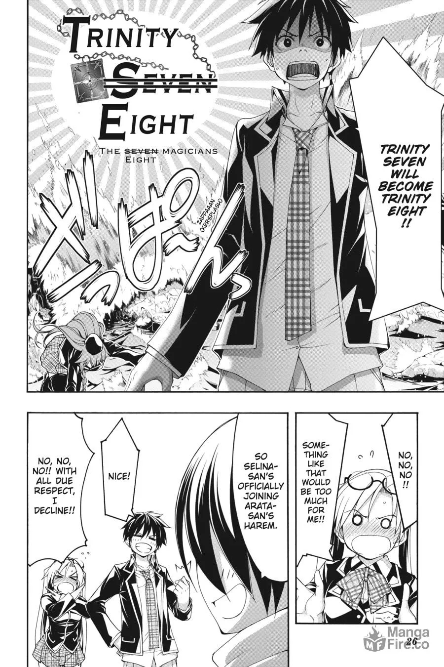 Trinity Seven: The Seven Magicians Chapter 103 page 21 - 