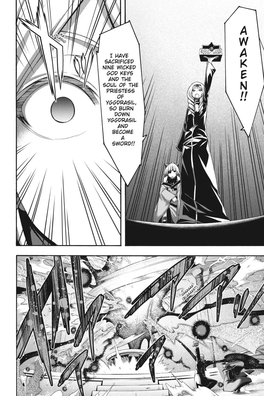 Trinity Seven: The Seven Magicians Chapter 104 page 22 - 