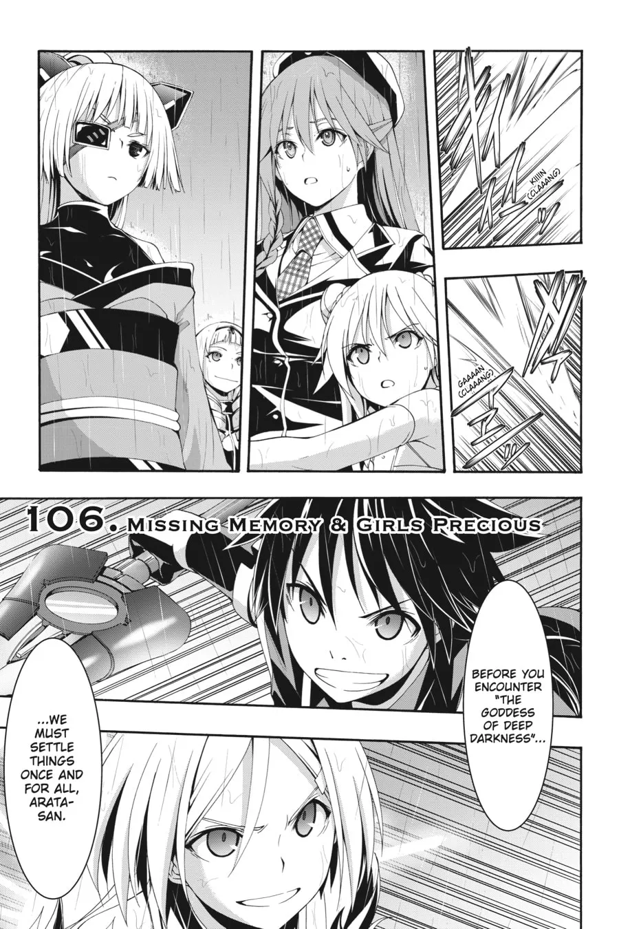 Trinity Seven: The Seven Magicians Chapter 106 page 1 - 