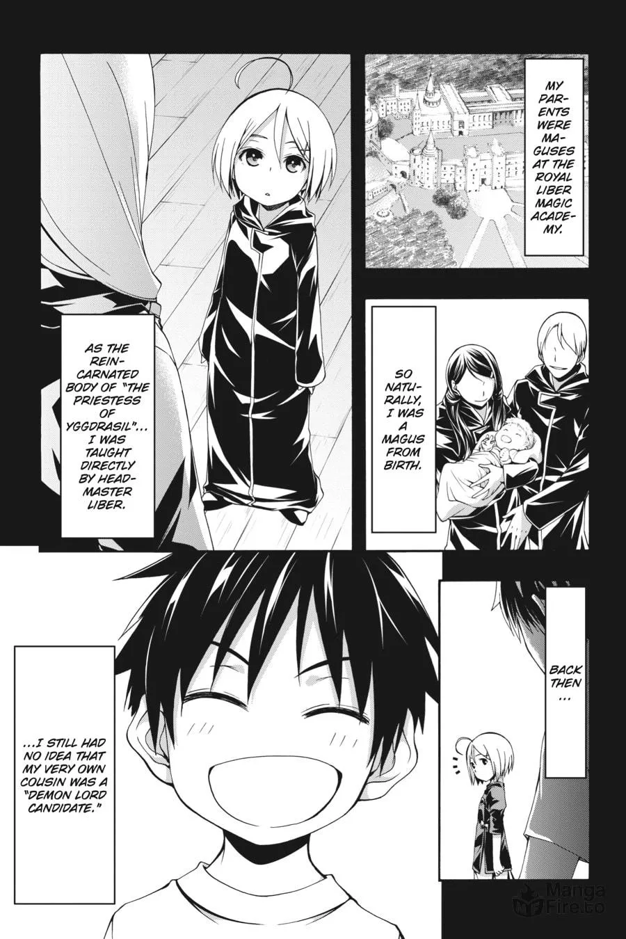 Trinity Seven: The Seven Magicians Chapter 106 page 3 - 